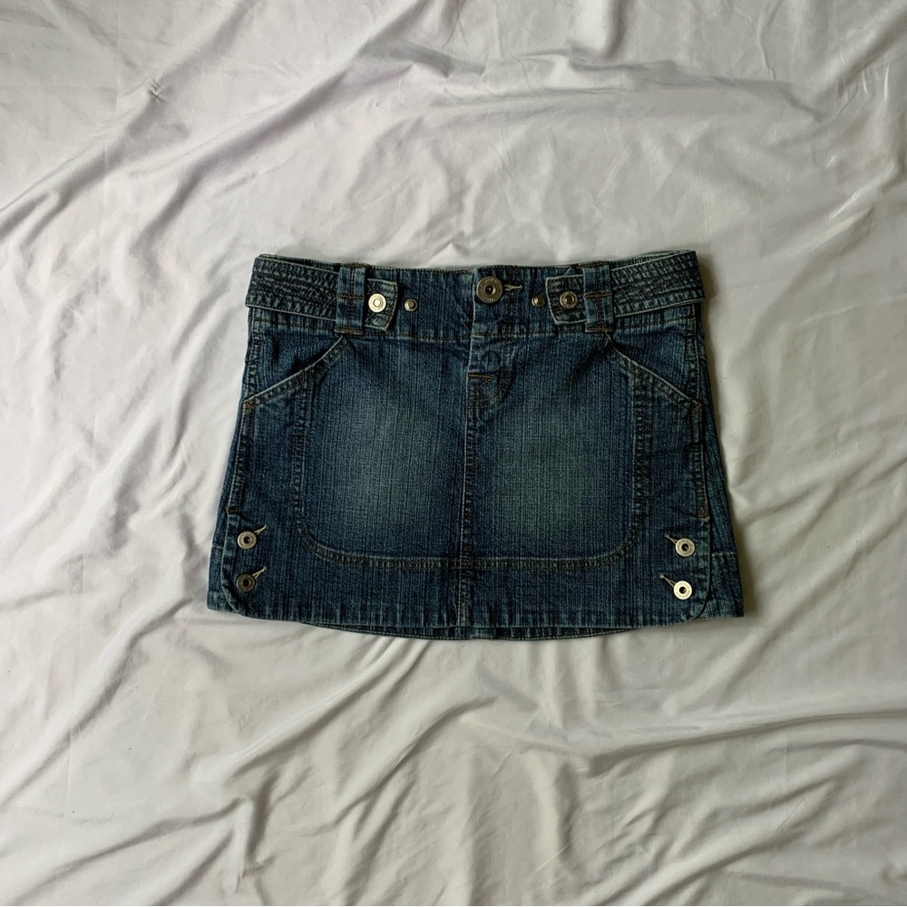 Vintage Smart Set Denim Mini Skirt